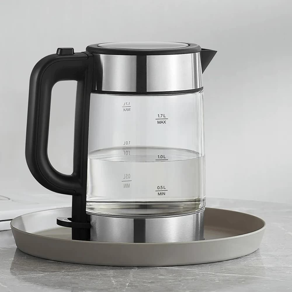 کتری برقی شیائومی مدل Xiaomi Electric Glass Kettle RU 1.7L MJDSH05FD — تصویر ۳