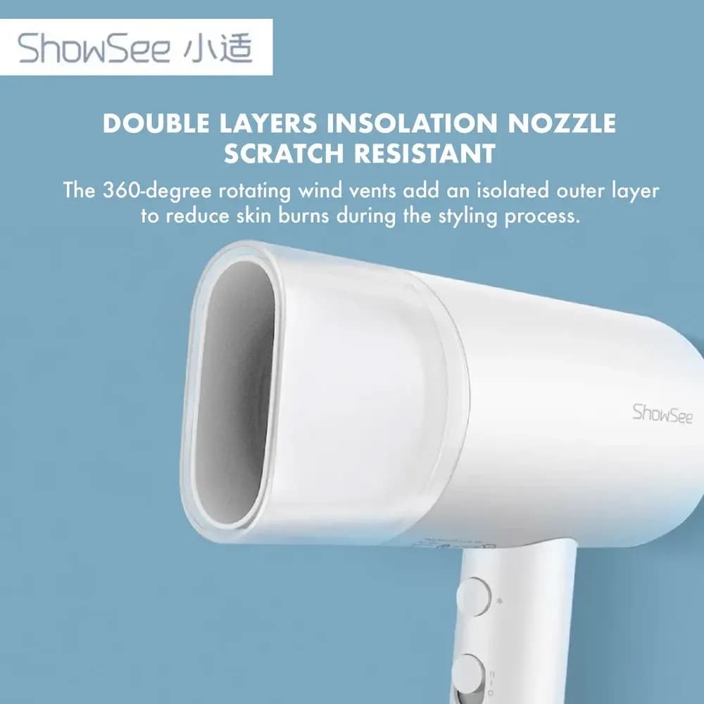 سشوار شیائومی مدل Showsee hair dryer A1-EUW — تصویر ۲