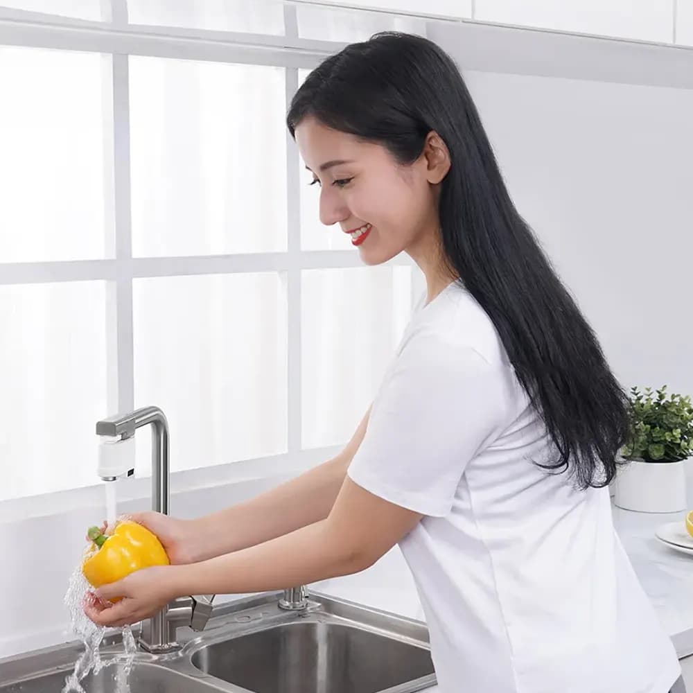 سر شیر آب هوشمند شیائومی مدل Lydsto Automatic water saver Tap HD-ZNJSQ-02 — تصویر ۳