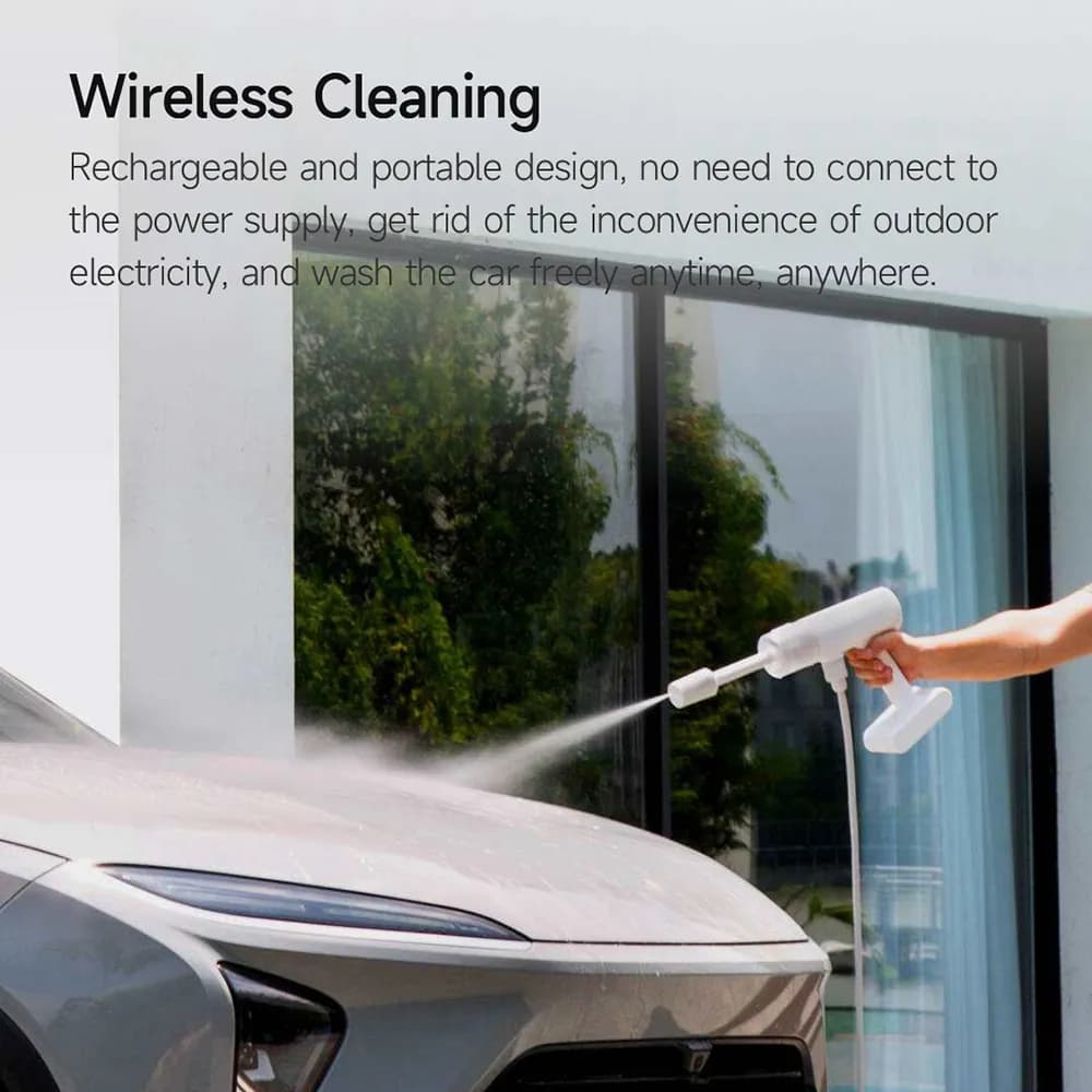 کارواش شارژی شیائومی مدل Xiaomi Wireless Car Washing Machine MJXCJ001QW — تصویر ۸