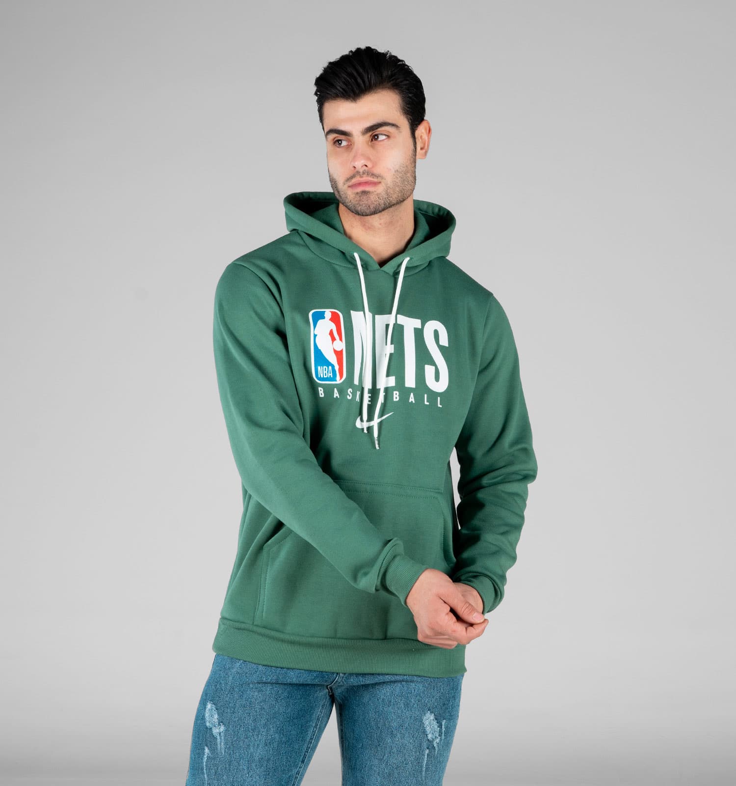 هودی مردانه کلاه دار طرح دار Nike کد 49083 — تصویر ۲