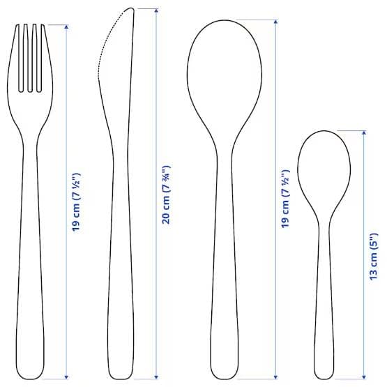 ????? ???? ? ????? 16 ??? ????? MOPSIG 16-piece cutlery set — تصویر ۲