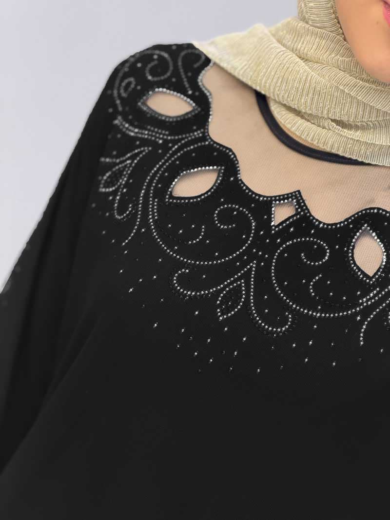 تونیک نگینی کرپ سحرناز کد205622 — تصویر ۳