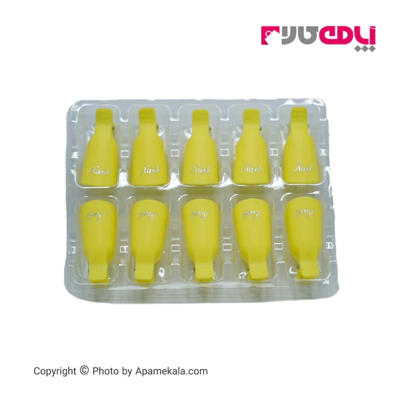 پیل آف ریموور ناخن نوباراکس مدل reusable keeper بسته 10 عددی — تصویر ۲