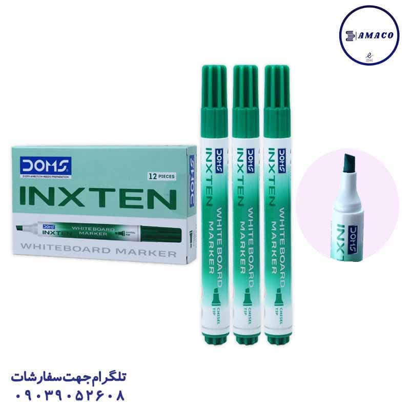 دامس – ماژیک وایت برد سبز سر تخت