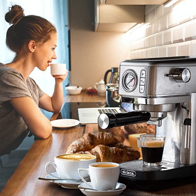 قهوه ساز پمپ اسپرسو Ariete Pump Espresso Coffee Machine, 1300W, 15 Bar — تصویر ۴