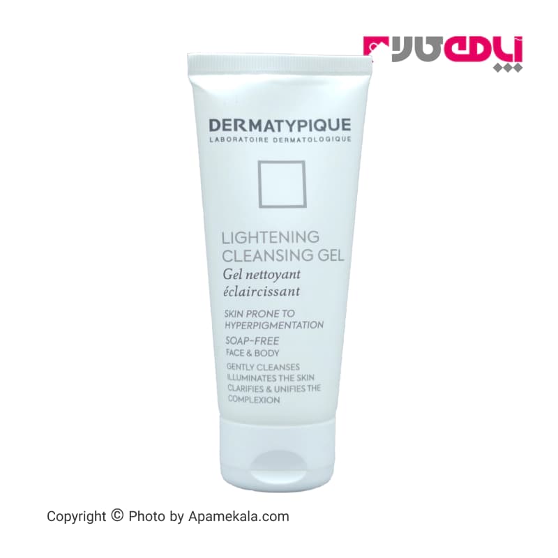 ژل شست و شوی ضد لک درماتیپیک dermatypique حجم 100 میل