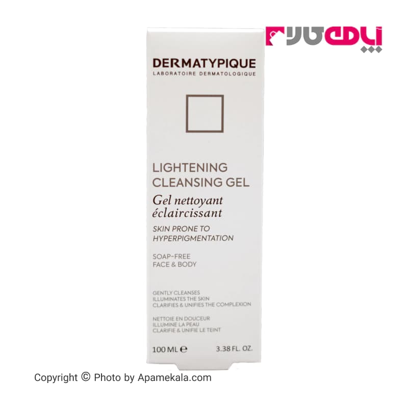 ژل شست و شوی ضد لک درماتیپیک dermatypique حجم 100 میل — تصویر ۲