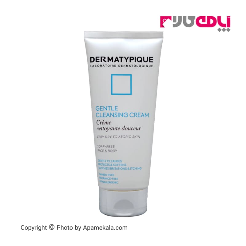 کرم شوینده ملایم پوست خشک و حساس درماتیپیک dermatypique حجم 200 میل