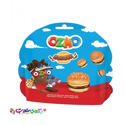 بیسکوییت شکلاتی اوزمو همبرگری OZMO BURGER