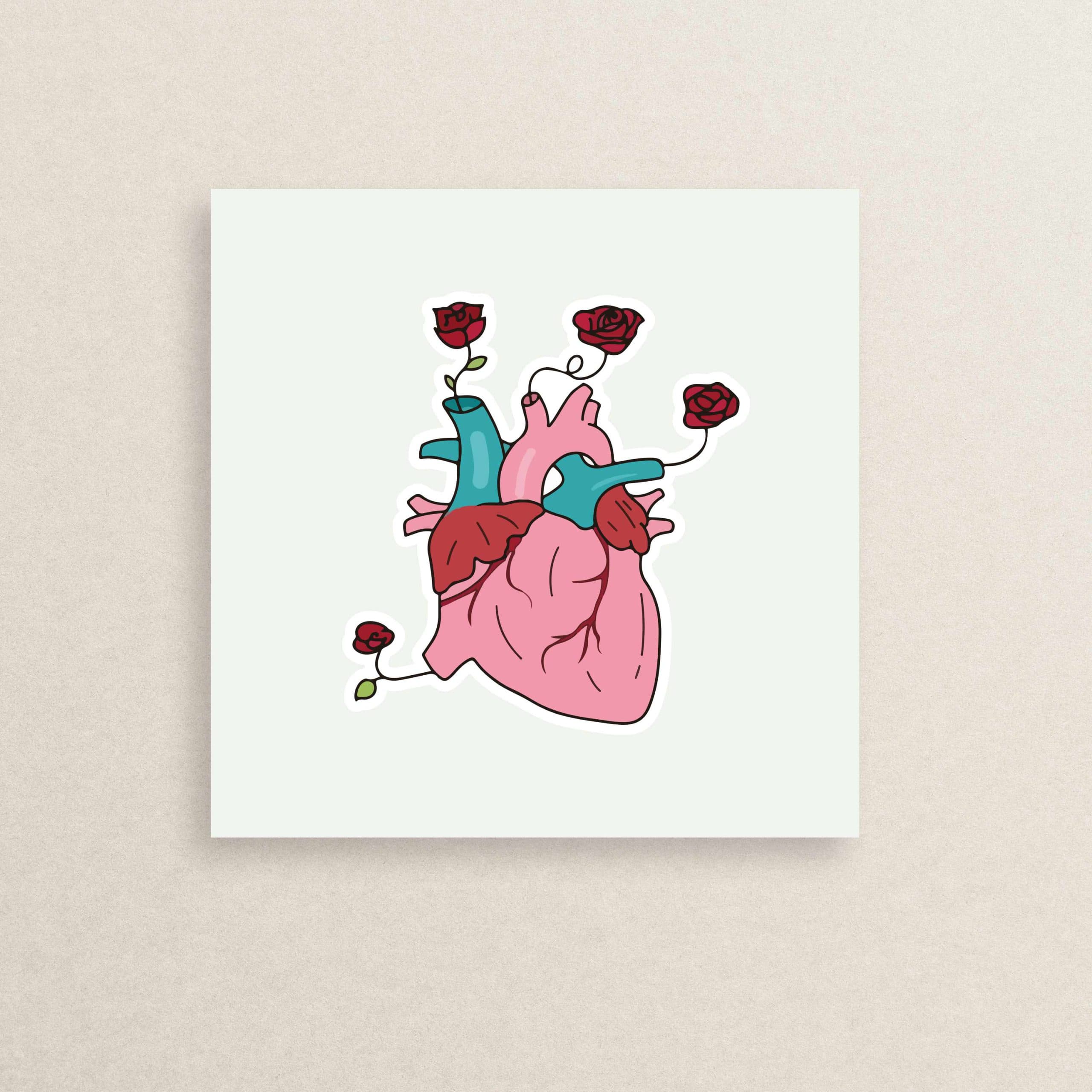 استیکر عاشقانه – پزشکی – قلب 24 | Medical – Heart sticker 24
