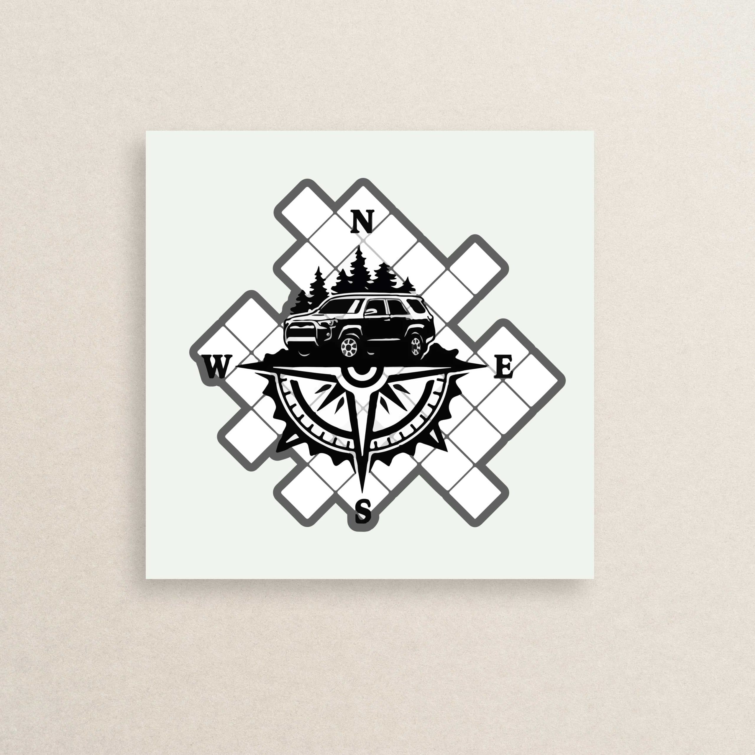 استیکر ماشین آف رود 21 | off road car sticker 21