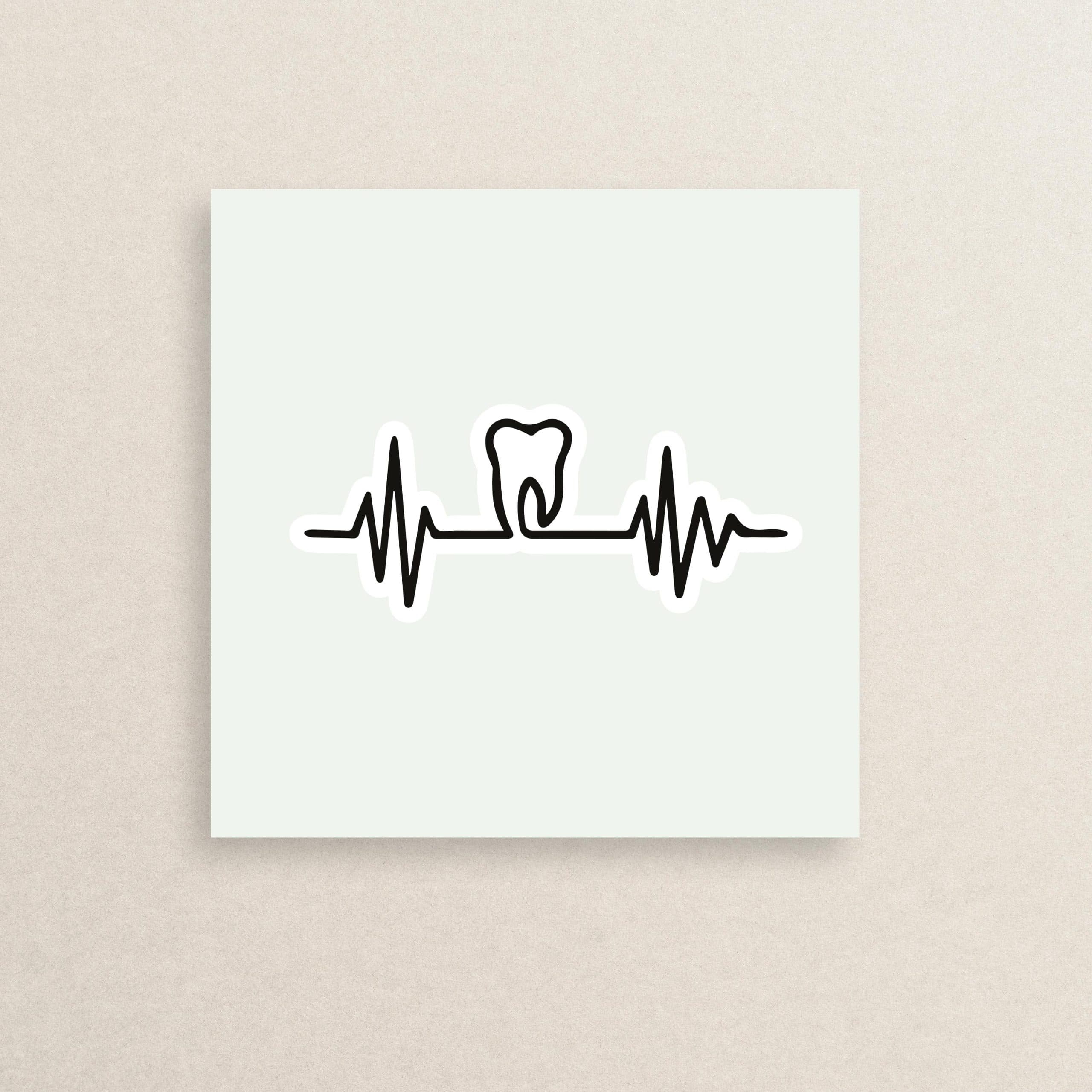 استیکر دندانپزشک 01 | Dentist sticker 01 — تصویر ۲