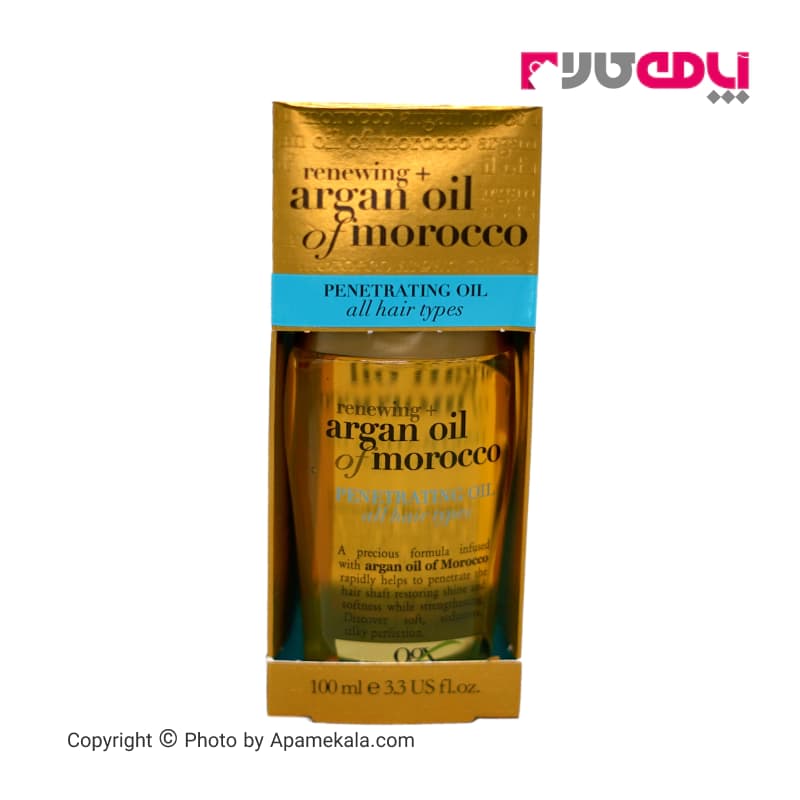 روغن مو او جی ایکس مدل argan of morocco 100 میل — تصویر ۲