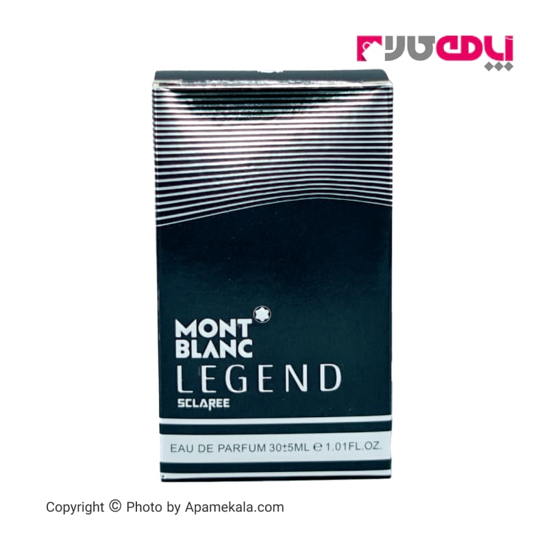 عطر جیبی مردانه اسکلاره مدل mont blanc legend حجم 30 میل — تصویر ۲