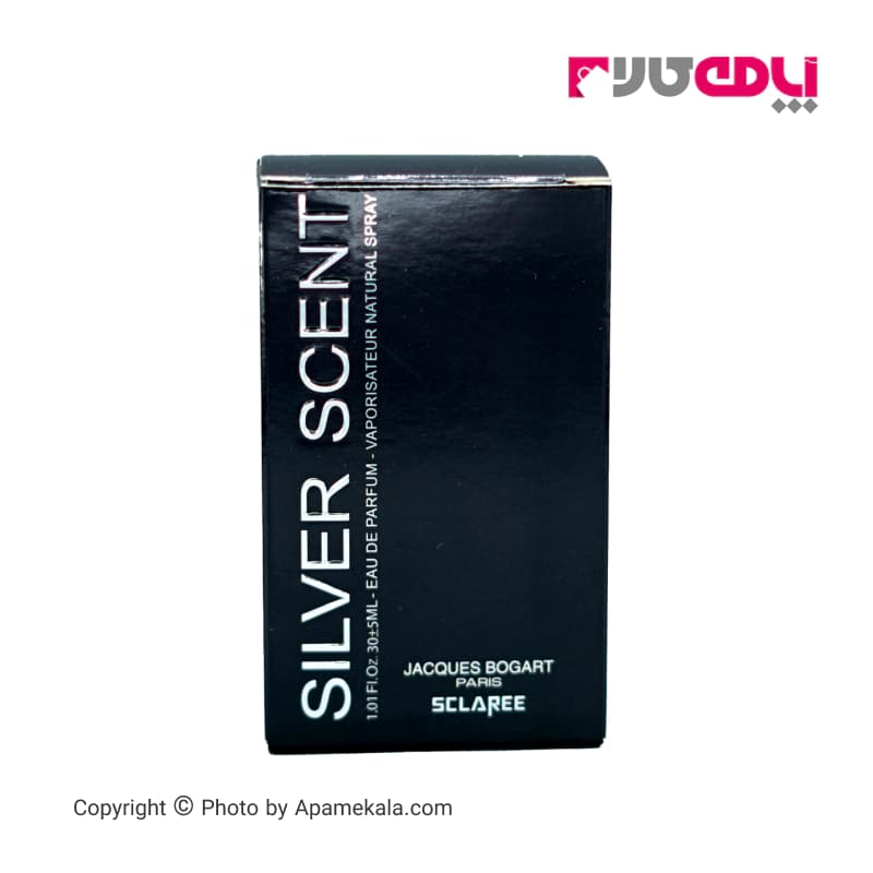عطر جیبی مردانه اسکلاره مدل silver scent حجم 30 میل — تصویر ۲