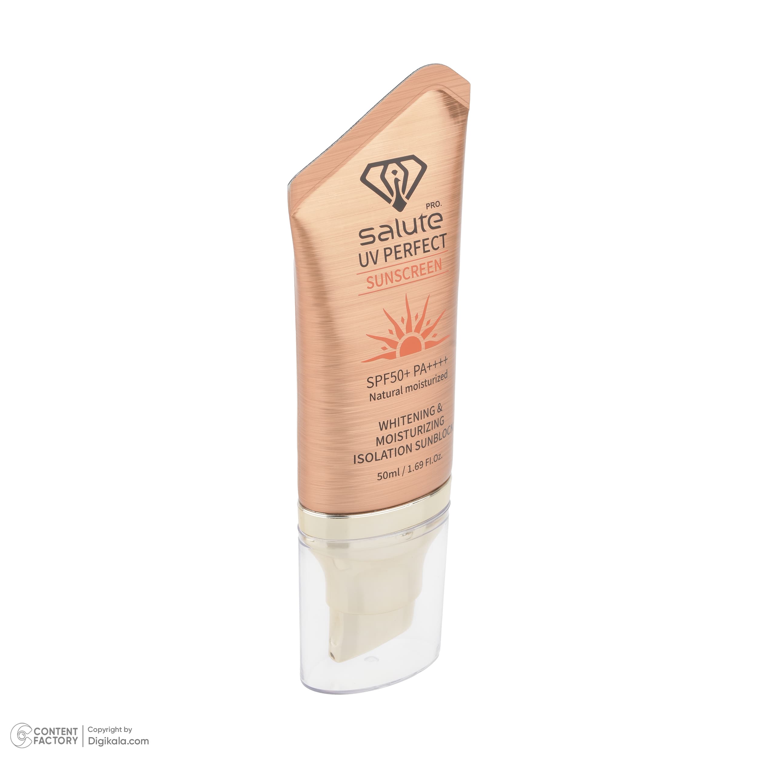 کرم ضد آفتاب بی‌رنگ صورت سالوته پرو SPF 50 مدل UV Perfect ‌محافظ ++++PA مناسب برای انواع پوست‌ حجم 50 میلی‌لیتر — تصویر ۴