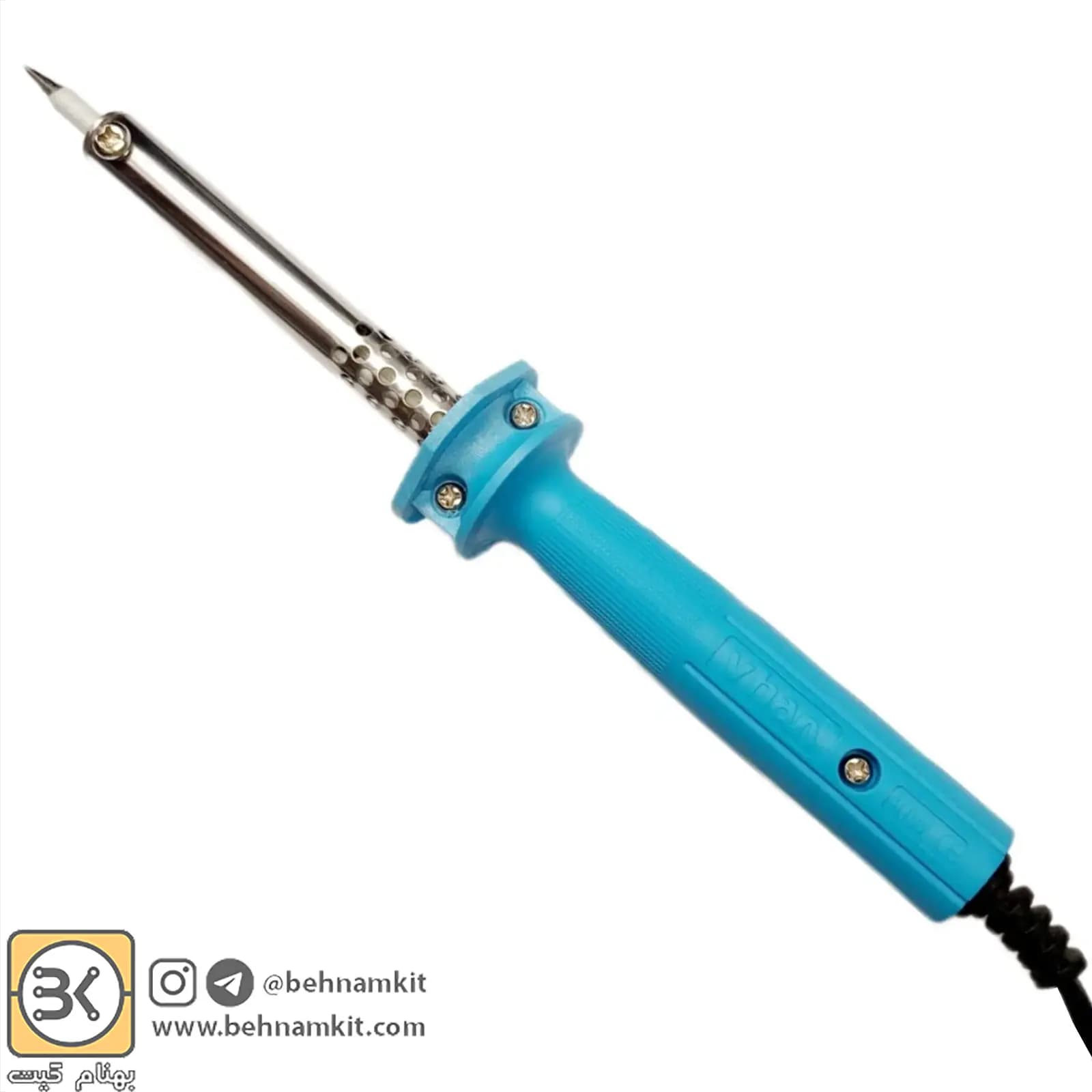 هویه 40 وات وی هان اصلی بدنه آبی – مدل Vhan V802-40W