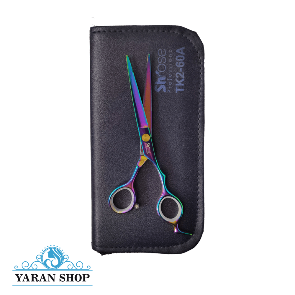 قیچی آرایشگاهی شی رز مدل – TK2(6A) (با کیف محافظ)
