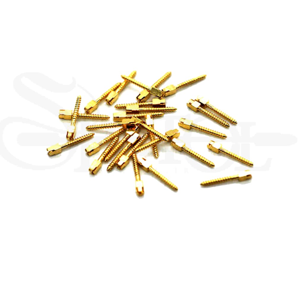 پین داخل کانال تک سایز برنجی دنکو Denco Gold plated Conical screw posts — تصویر ۲