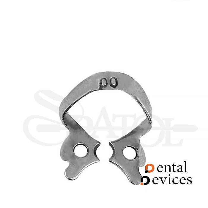 کلمپ رابردم پرمولر پایین باطوق کوچک no.00 دنتال دیوایسDental Devices