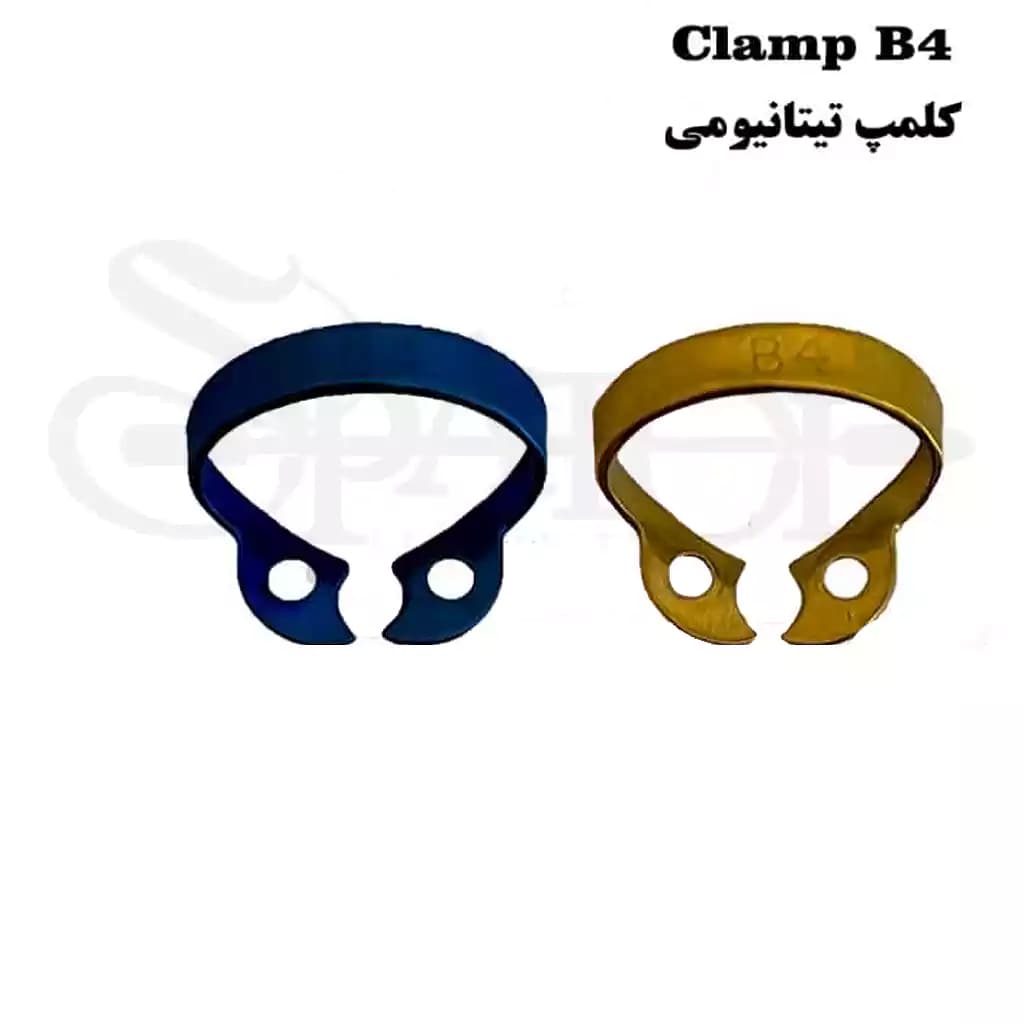 کلمپ رابردم B4 تیتانیومی ( طلایی و آبی و مشکی ) کاریزما charisma
