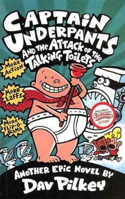 کتاب Captain Underpants and the Attack of the Talking Toilets (Captain Underpants 2)