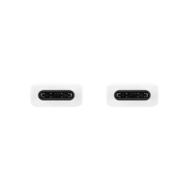 کابل شارژ سوپر فست سامسونگ 45 وات Type-C سفید — تصویر ۴