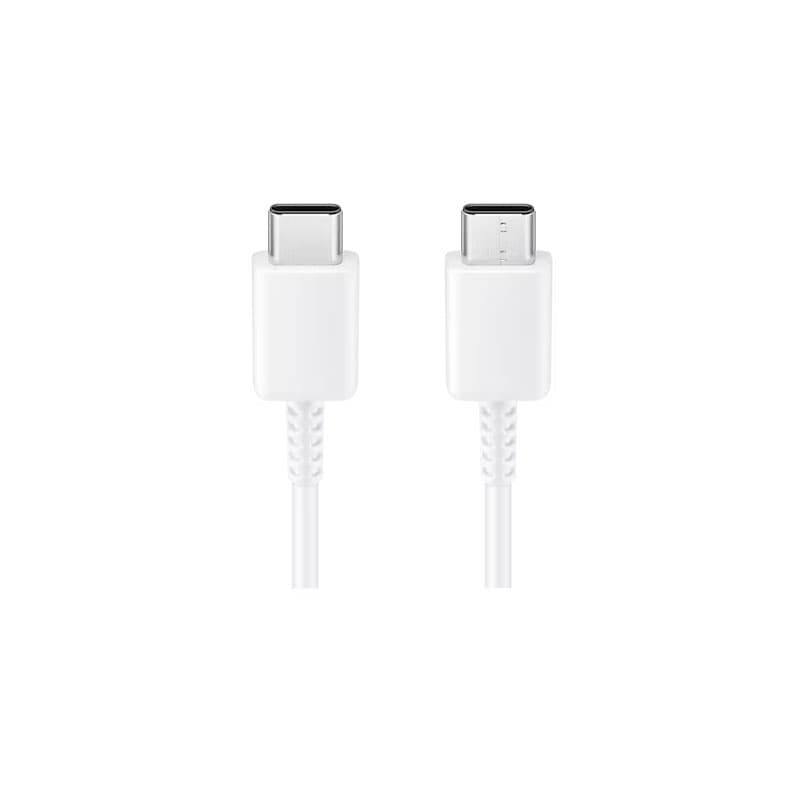 کابل شارژ سوپر فست سامسونگ 45 وات Type-C سفید — تصویر ۳