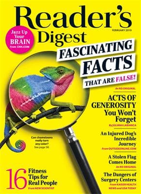 مجله READER’S DIGEST USA – FEBRUARY 2019