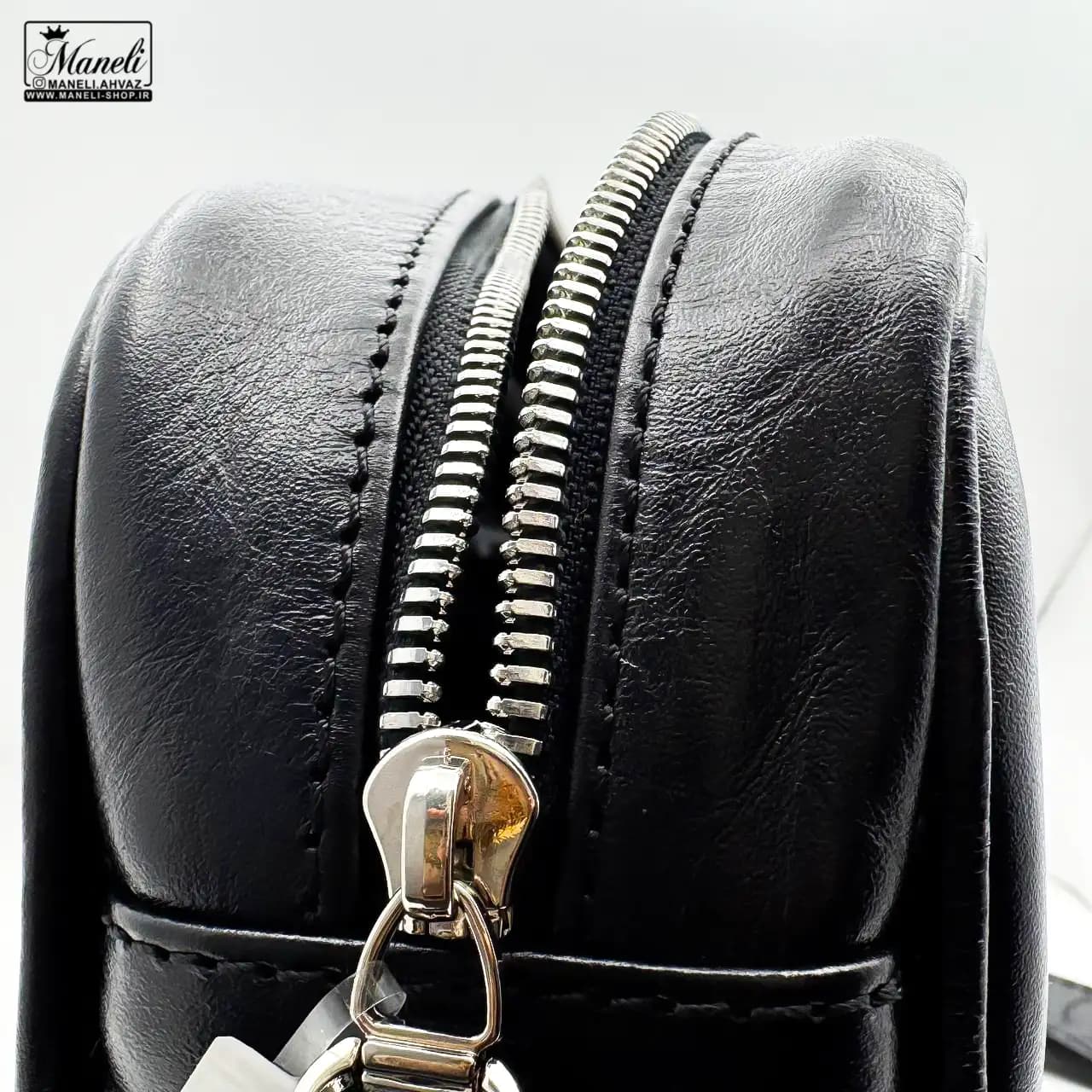 کیف دستی چرم طبیعی داپ کیت برند گابریل | مشکی 14030920 — تصویر ۴