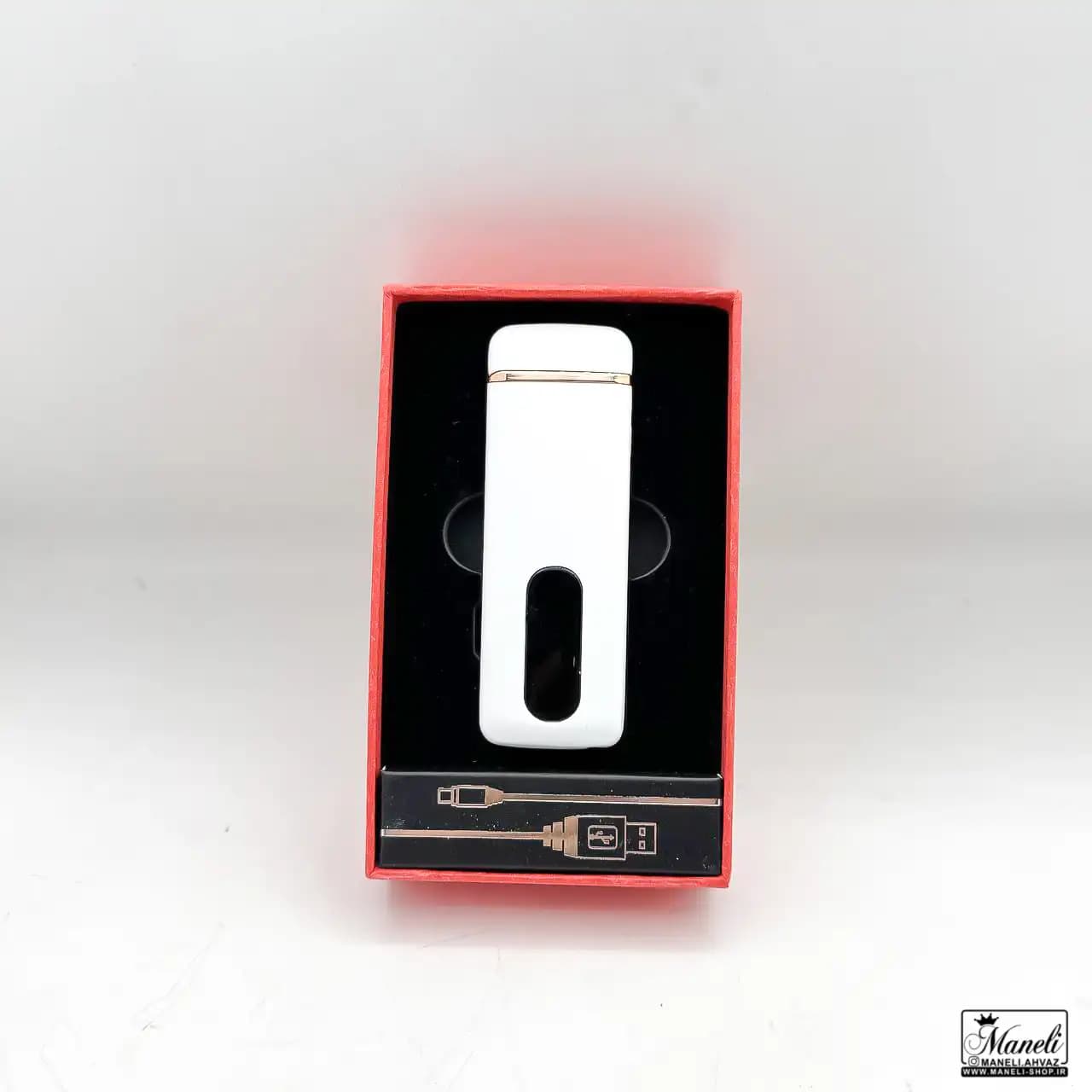 فندک شارژی شوکری ARC Lighter سفید 14030906 — تصویر ۳