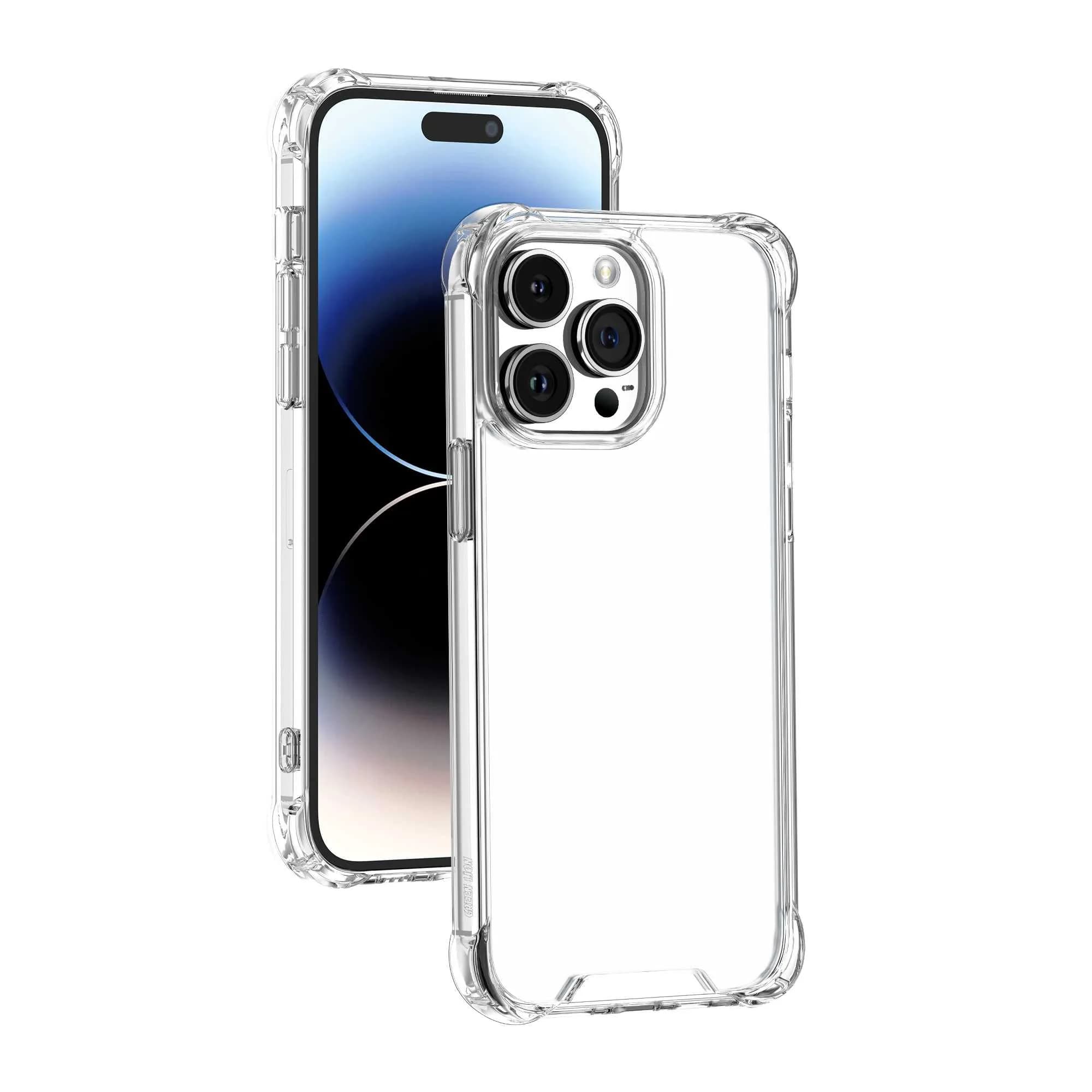 قاب ضد ضربه شفاف iPhone 15 Pro مدل Anti-Shock گرین لاین