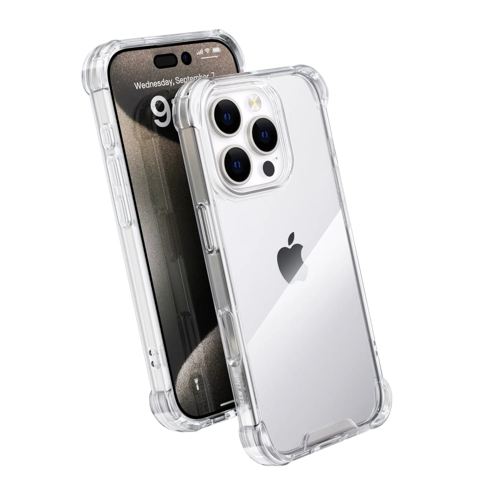 قاب ضد ضربه شفاف iPhone 16 Pro Max مدل Anti-Shock گرین لاین