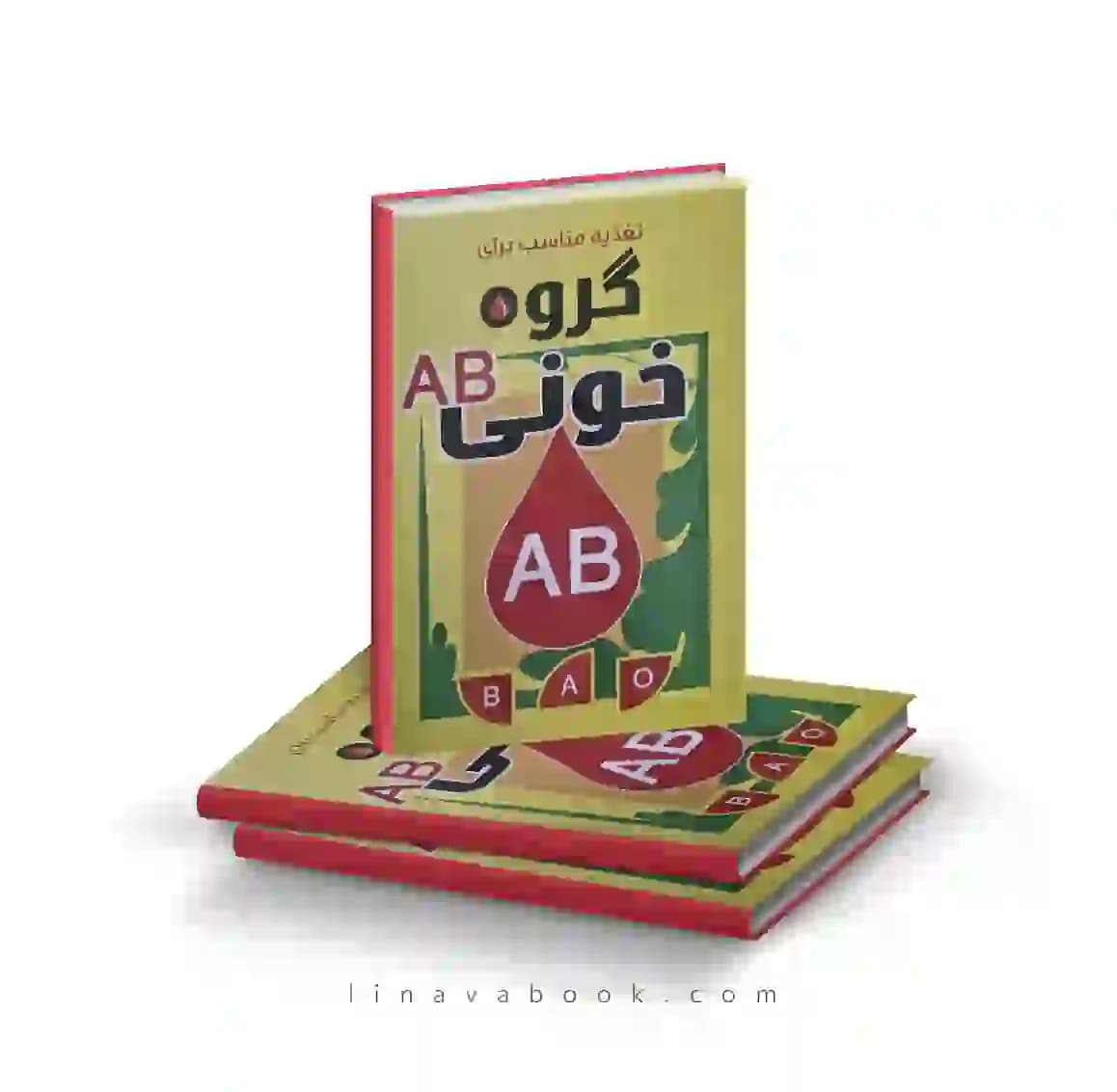 کتاب تغذیه مناسب برای گروه خونی AB انتشارات الینا (دست دوم)