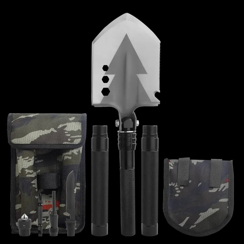 بیل چندکاره استیل 14 کاره مدل Multi Shovel گرین لاین — تصویر ۳