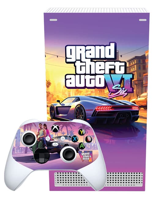 اسکین ایکس باکس سری اس برند گیمآور طرح GTA کد B