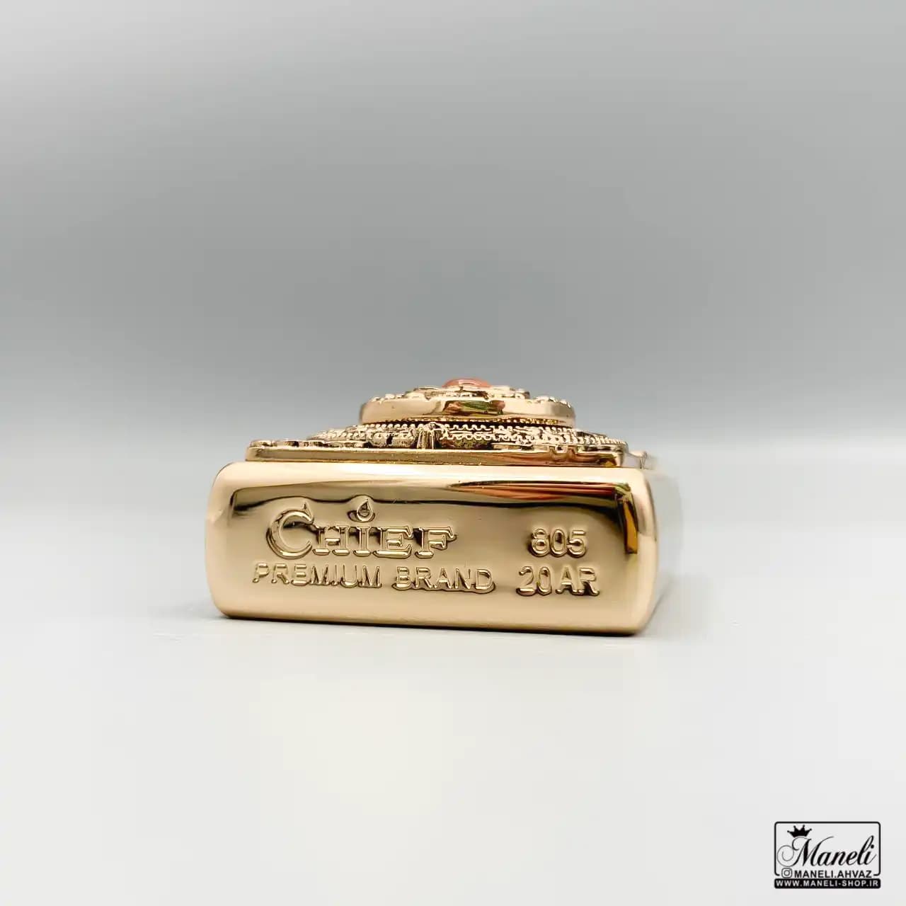 فندک بنزینی اسپینری طرح مایایی برند Chief | لوکس و لاکچری 14030714 — تصویر ۵
