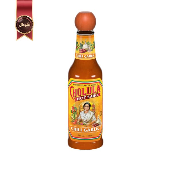 سس چولولا Cholula مدل تند چیلی و سیر Chili Garlic وزن 150 گرم (اورجینال)