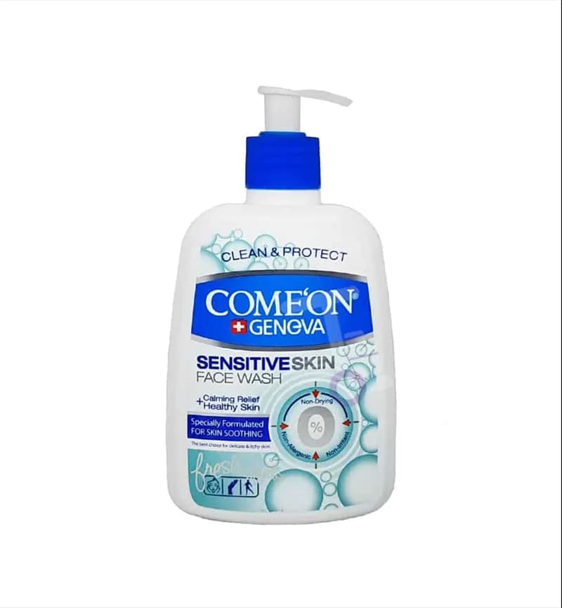 ژل شستشوی صورت کامان Comeon مدل Sensitive Skin