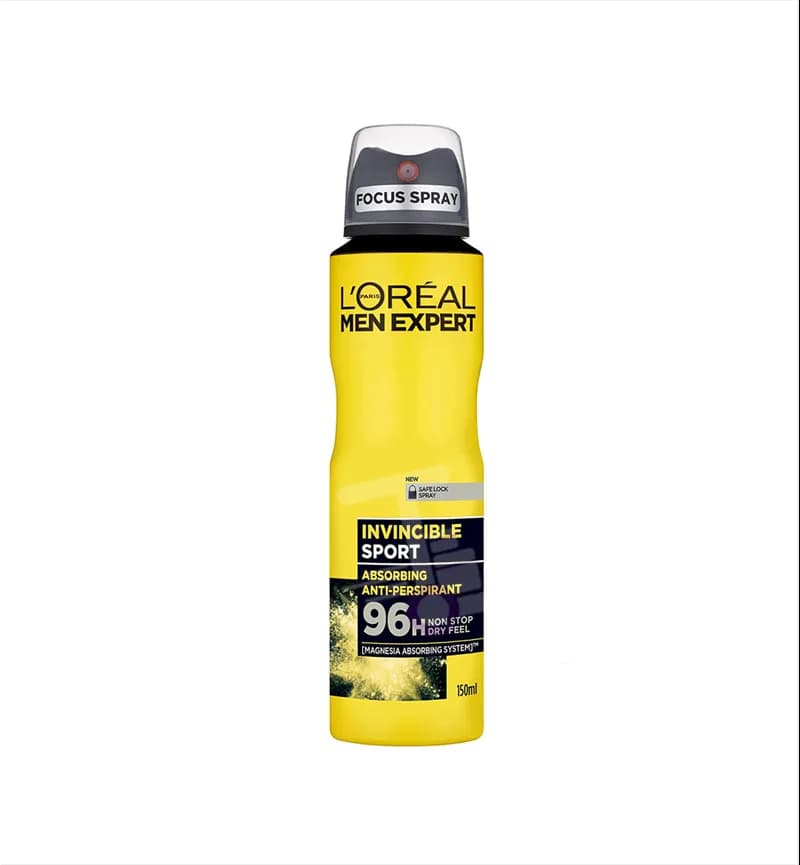 اسپری مردانه لورال Loreal مدل Invincible Sport