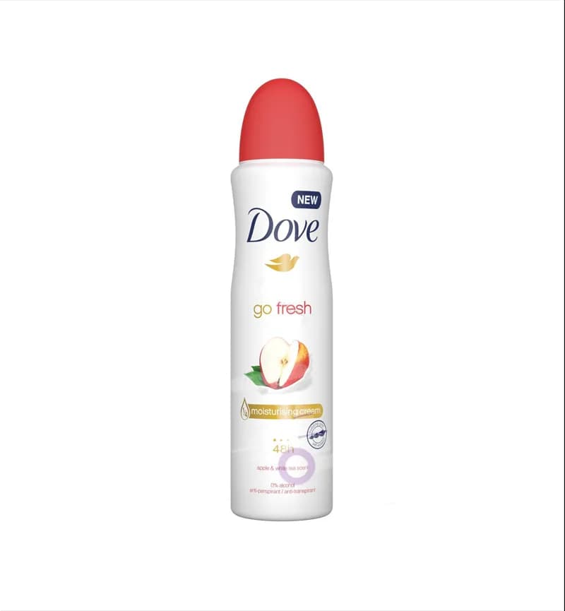 اسپری زنانه داو Dove مدل Go Fresh Apple