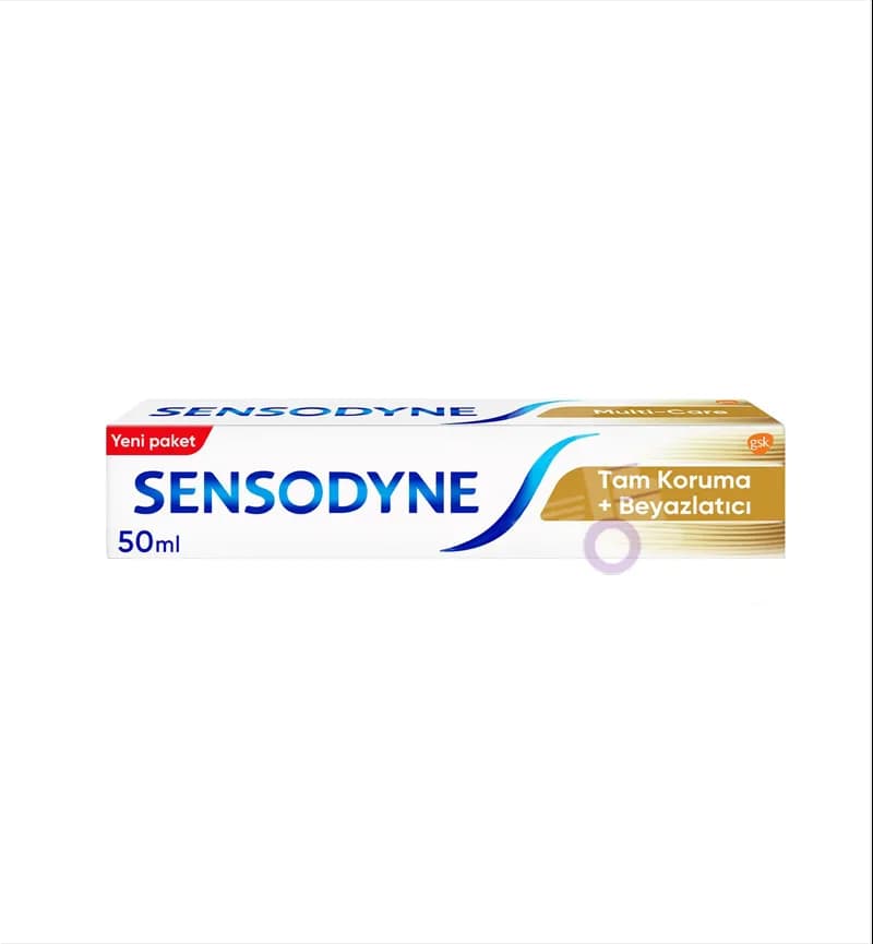 خمیردندان سنسوداین Sensodyne مدل Tam Koruma+Beyazlatici