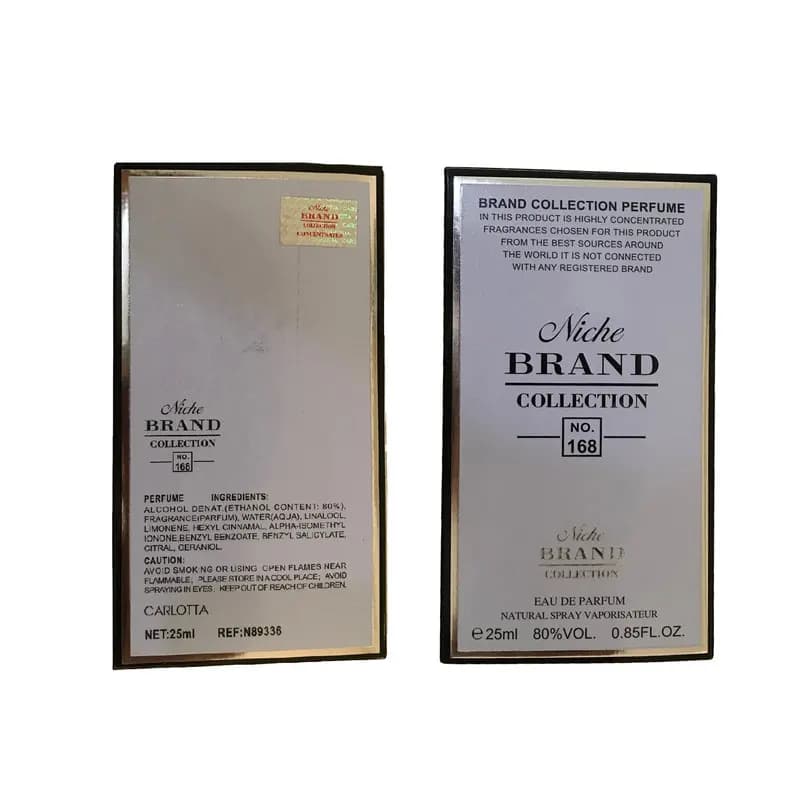 عطر جیبی زنانه نیچ برند کالکشن مدل Angel-168 حجم 25 میلی لیتر — تصویر ۶
