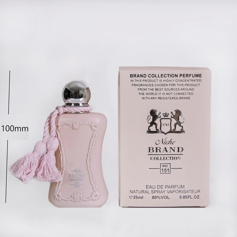 عطر جیبی زنانه نیچ برند کالکشن مدل 151-De Marly Delina حجم 25 میلی لیتر — تصویر ۲