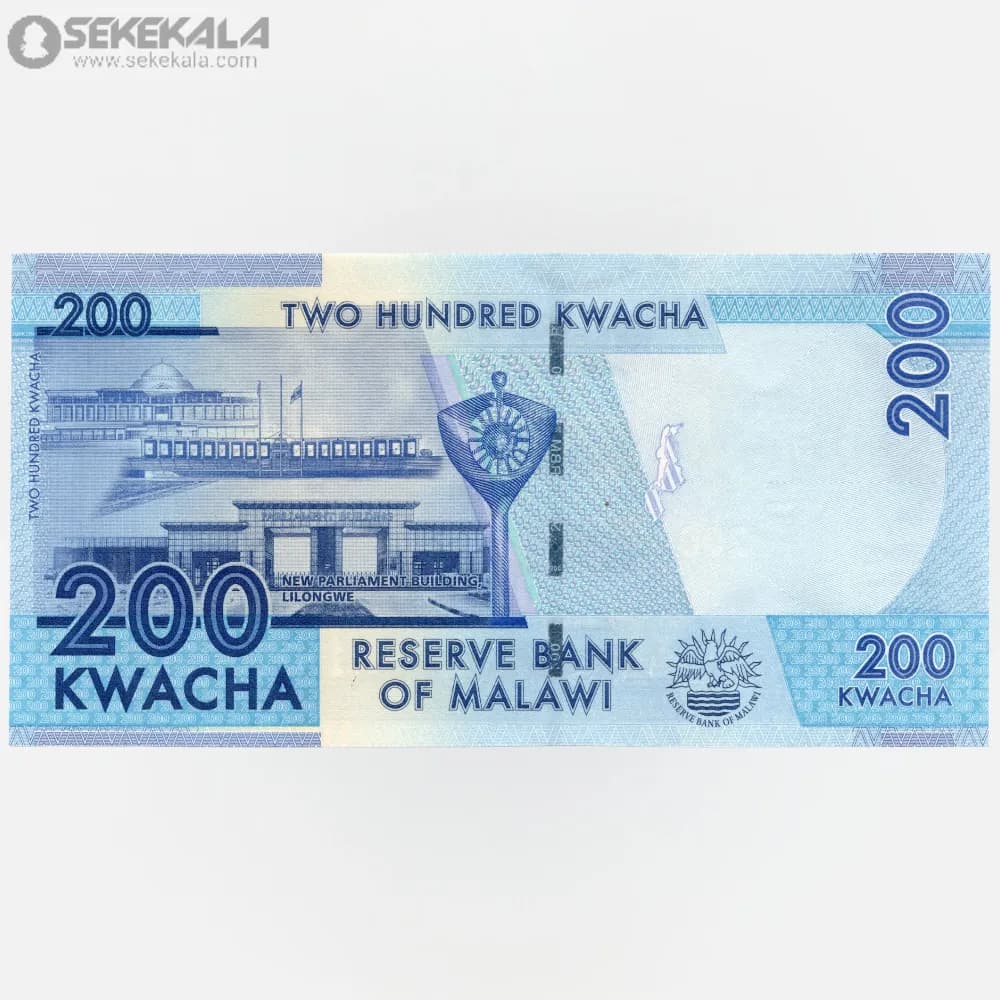 اسکناس 200 کواچا مالاوی 2022 (UNC) — تصویر ۲
