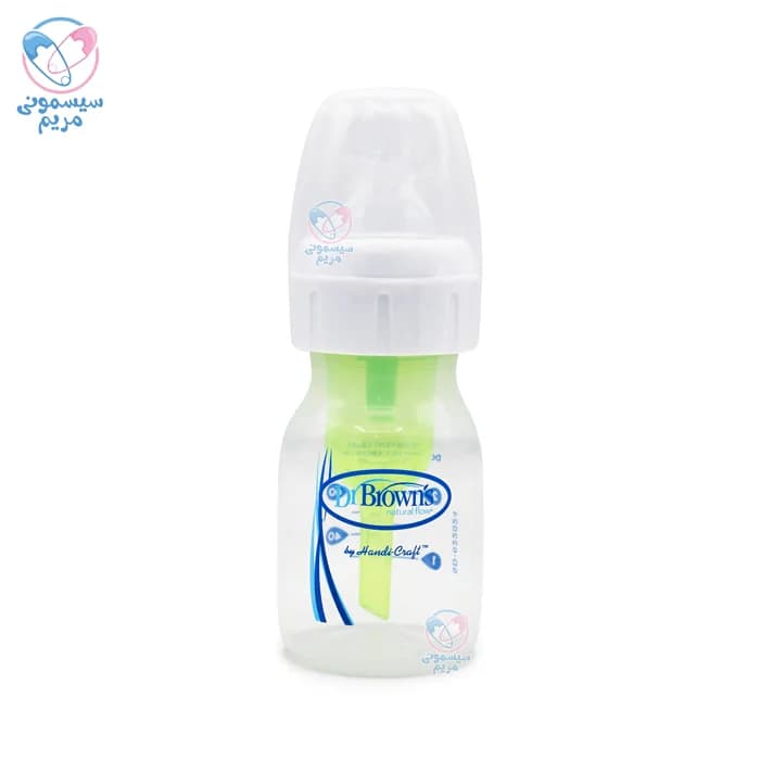 شیشه شیر لاغر طلقی 60 میلی لیتر دکتر براون Dr.Brown’s