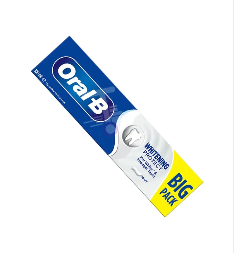 خمیردندان اورال بی OralB مدل Whitening Protect