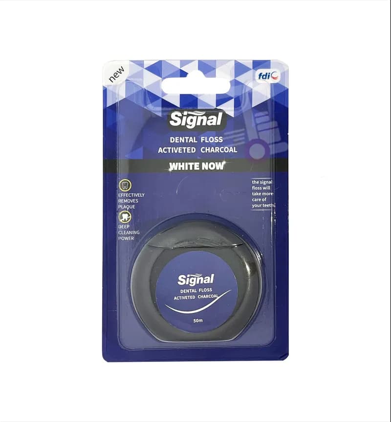 نخ دندان سیگنال Signal مدل Activeted Charcoal