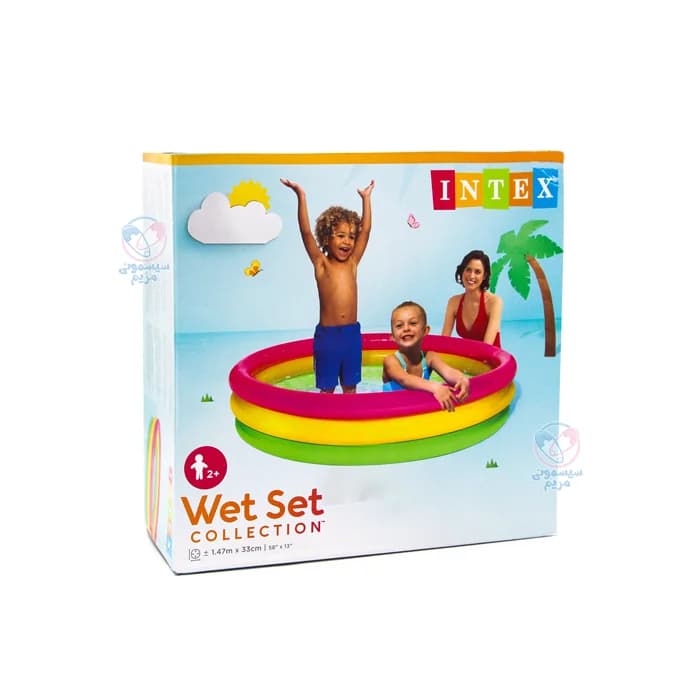 استخر بادی 1.47 سانتی متری اینتکس ساده Intex 57422 — تصویر ۵